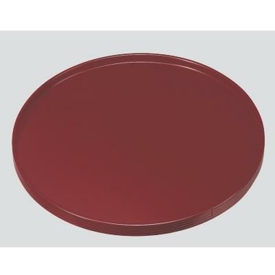 木製丸盆吟朱塗尺0