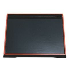 角瓜掛盆黒天朱塗9寸 黒天朱