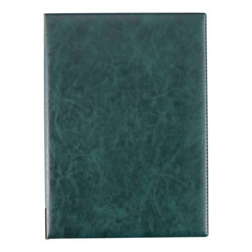 【えいむ】レザータッチメニューブック LB-401(大)グリーン