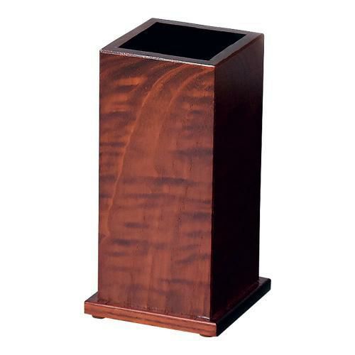 スリム箸立 ブラウン