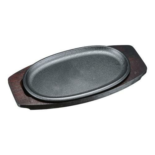 イシガキ 小判ステーキ皿 浅型 16-25 25cm