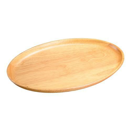木製カフェトレイ オーバル ナチュラル