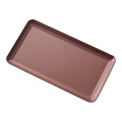 【シンビ】お会計トレイ T-6 茶