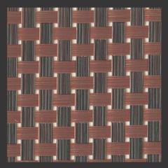 角コースターブロンズ格子 5枚入