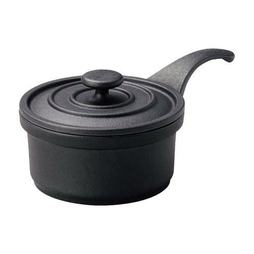 ミニココ ラウンド柄付 10cm ブラック