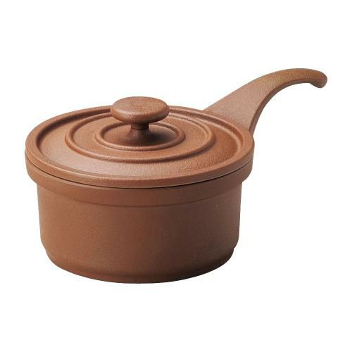 ミニココ ラウンド柄付 10cm ブラウン