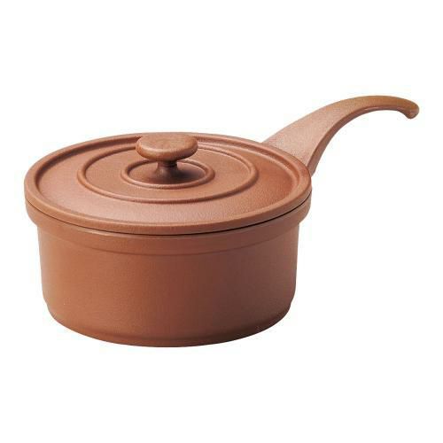 ミニココ ラウンド柄付 12cm ブラウン