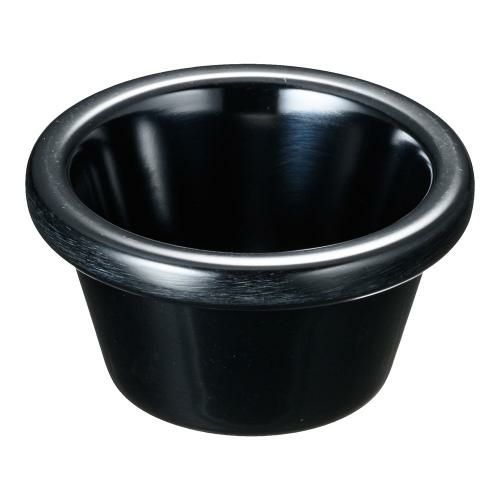 テーブルクラフト メラミン ラメキン ブラックRAM3BK 3オンス