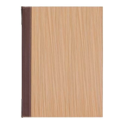 【シンビ】メニューブック TPE-301 バンブーナチュラル