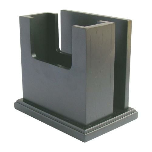 木製 ナフキン&メニュー立 MN-035 黒