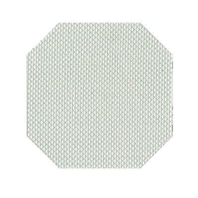 隅切マット ホワイト格子 尺2 ホワイト