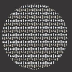 丸コースター金銀格子 5枚入