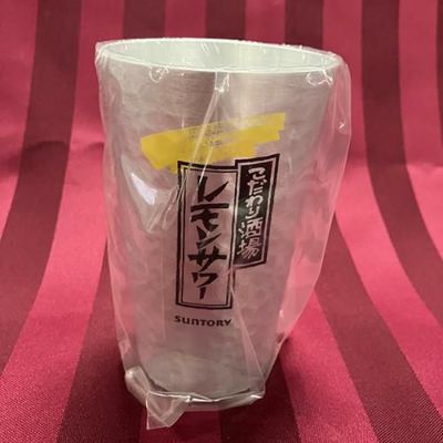 中古】こだわり酒場のレモンサワー専用タンブラー 450ml (6個セット