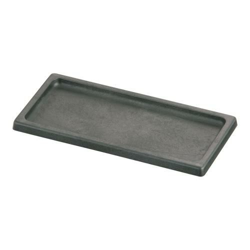 樹脂製 カスタートレー ブラック M44-167