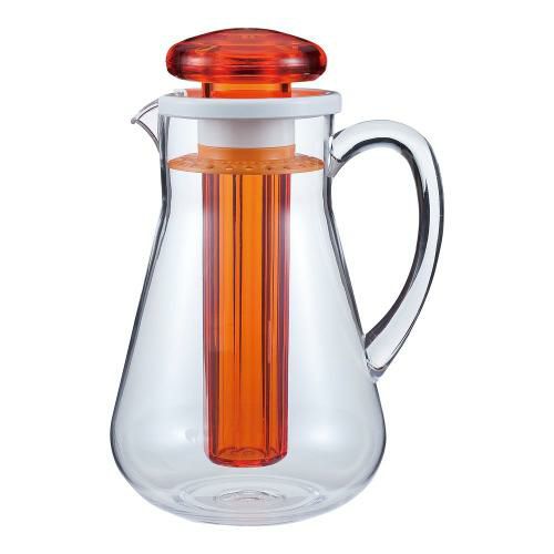 UK アクリルウォーターピッチャーカラー 1.9L オレンジ