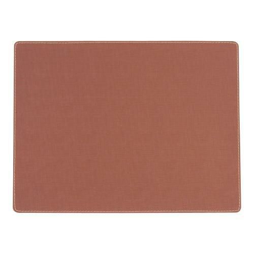 ジックザック プレースマット ラフィア レクタンギュラー ブラウン