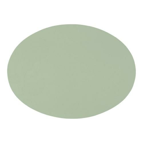 ジックザック プレースマット オーバル グリーン