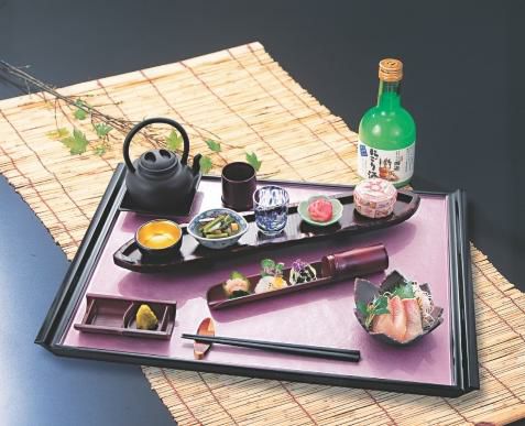 フライト盆ピンク雲流渕黒SL尺2 黒