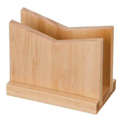 【えいむ】木製メニュー立て BS-8 白木