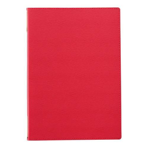 【えいむ】高級ソフト合皮メニュー(B5) LB-802 レッド