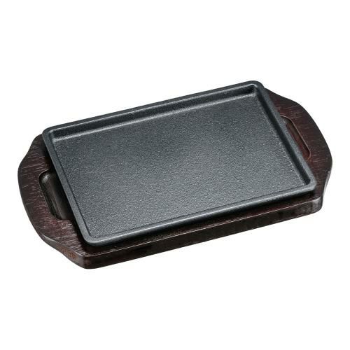 イシガキ ステーキ皿 長方形 09-18 18cm