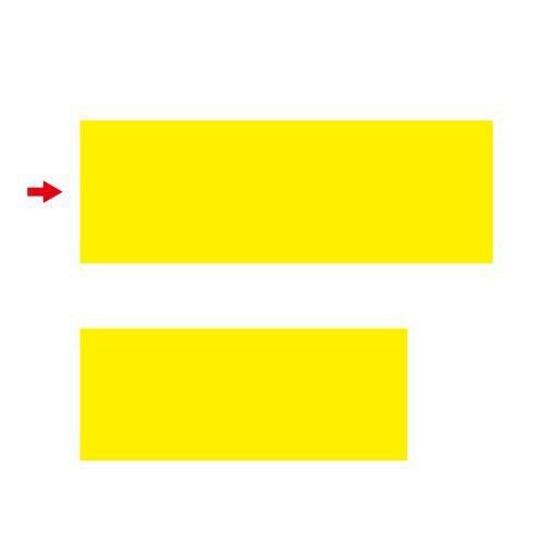 黄カード 長型 大/50枚×10冊入