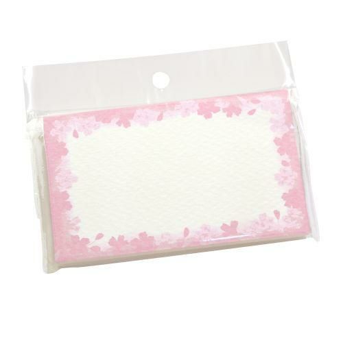 ショーカード 名刺サイズ 花枠/30枚×5冊入