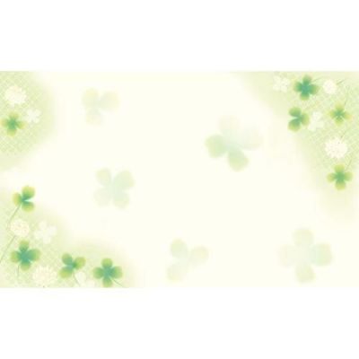 ショーカード 名刺サイズ 白つめ草/30枚×5冊入