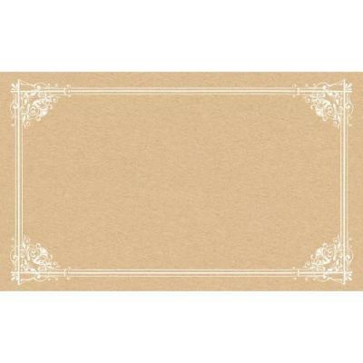 ショーカード 名刺サイズ レリーフクラフト/30枚×5冊入