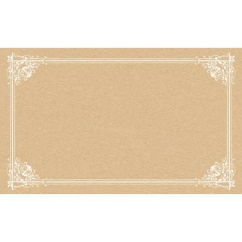 ショーカード 名刺サイズ レリーフクラフト/30枚×5冊入