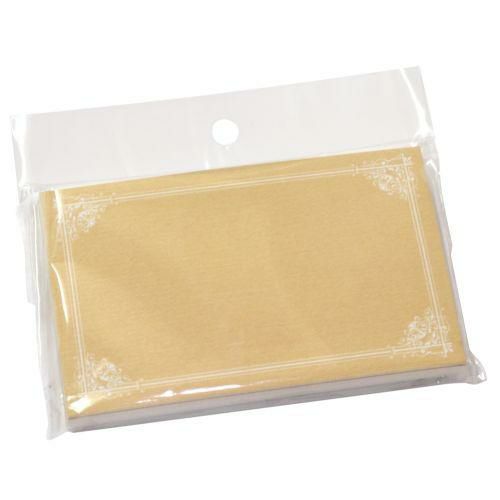 ショーカード 名刺サイズ レリーフクラフト/30枚×5冊入