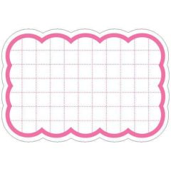 抜型カード 雲 中 ピンク/50枚×5冊入