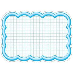 抜型カード 立体枠 雲 大 ブルー/50枚×5冊入