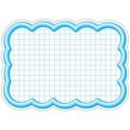 抜型カード 立体枠 雲 大 ブルー/50枚×5冊入