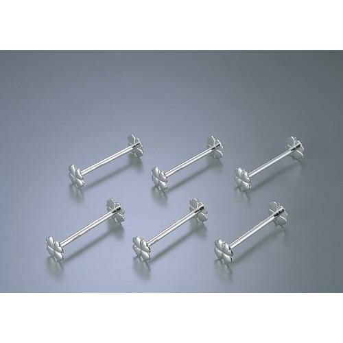 クローバーナイフレスト代用ロジウムメッキ KA-100C/6(6pcs)