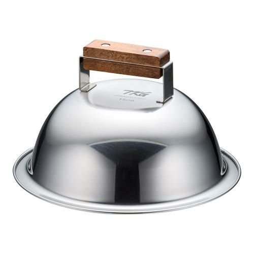 ステンレス 丸ステーキカバー 15cm 