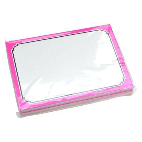 カード 中 ピンク枠/50枚×5冊入