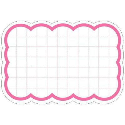 抜型カード 雲 特大 ピンク/30枚×5冊入
