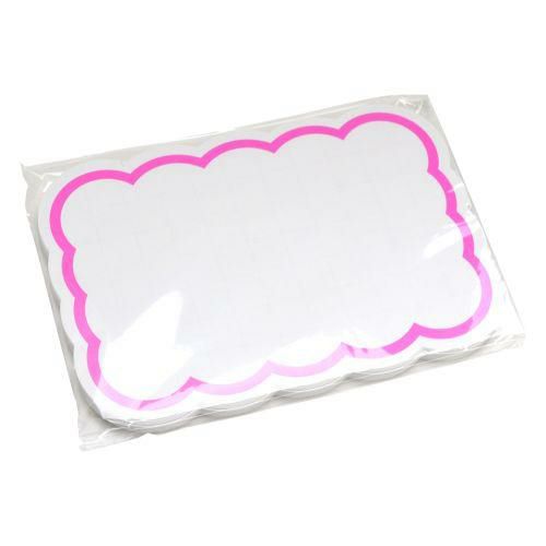 抜型カード 雲 特大 ピンク/30枚×5冊入