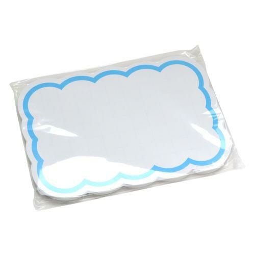 抜型カード 雲 特大 ブルー/30枚×5冊入