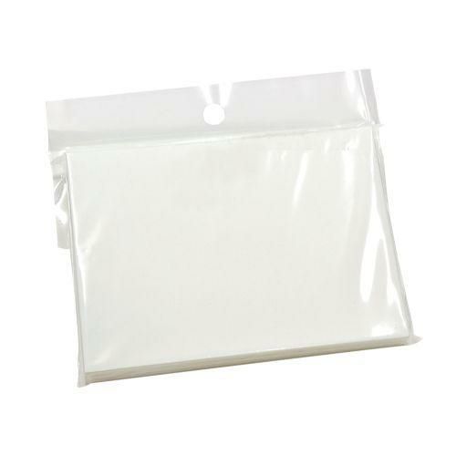 メッセージカード袋 ホワイト/20枚×5冊入