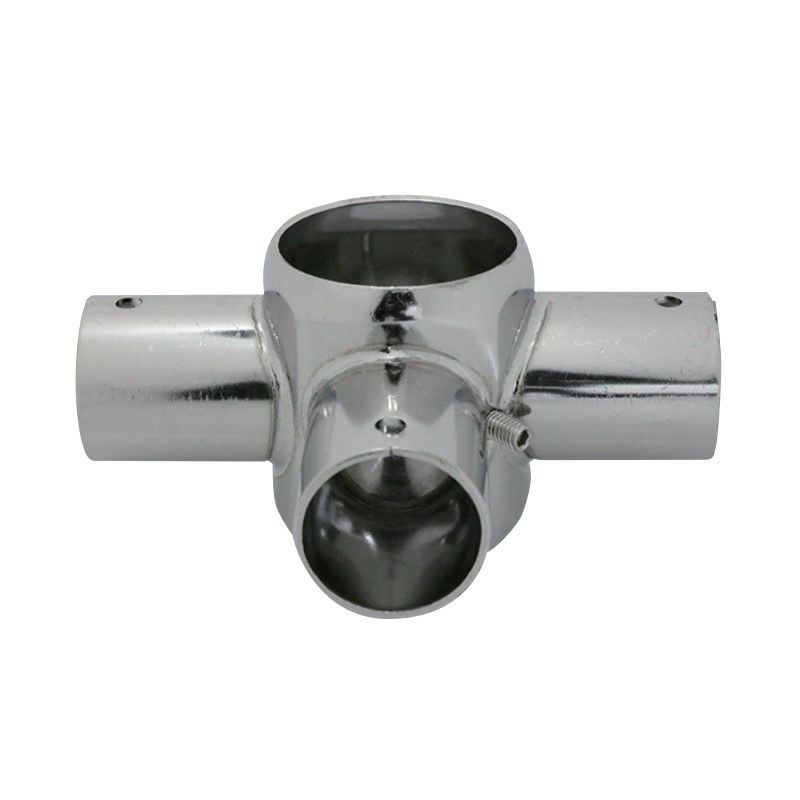 【スギコ】丸パイプ用三方継手 イモネジ付