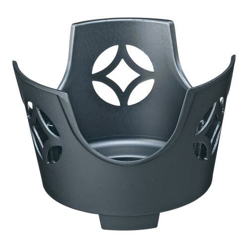 丸こんろ 七宝 黒(大)M10-795