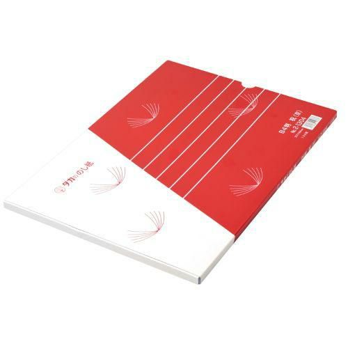 ケース入のし紙 B4判 祝 京/100枚×5冊入