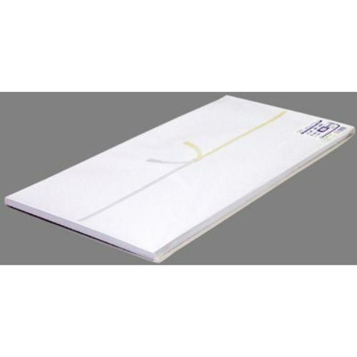 のし紙 横長中 黄水引 京/100枚×5冊入