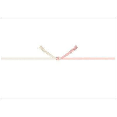 のし紙 B5判 五本結切 のし無し 京/100枚×5冊入