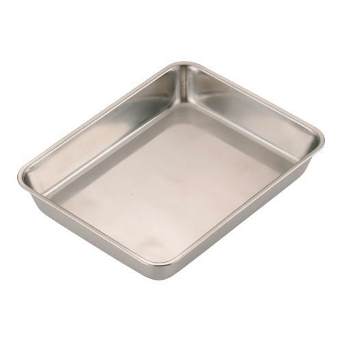 ステンレス角バット 18枚取