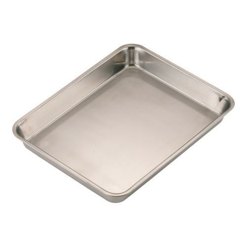 ステンレス浅型角バット 12枚取