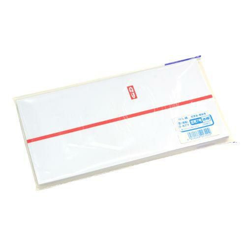 のし紙 豆判7号 赤棒 京/100枚×10冊入