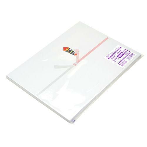 のし紙 本中判 十本結切 京/100枚×5冊入